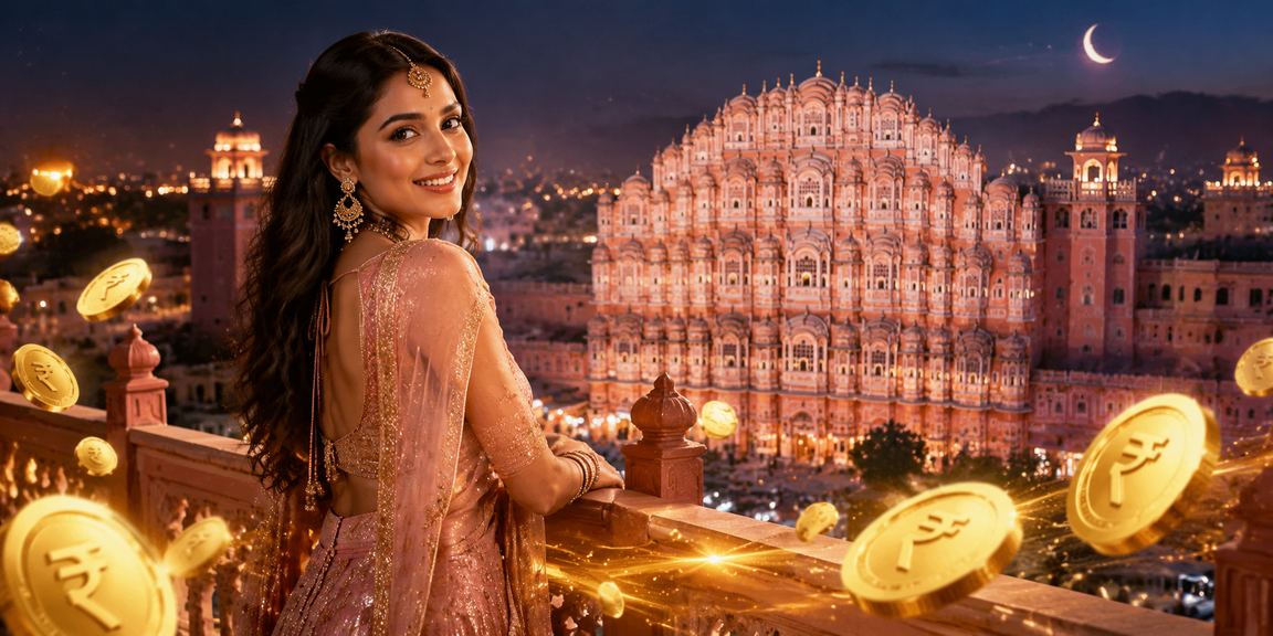 Indian woman registering on 12277 mobile platform